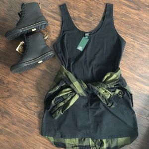 ❌SOLD❌NWT! Black Tank Top Dress